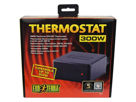 Exo Terra Thermomstat with Dimmer & Pulse 300w