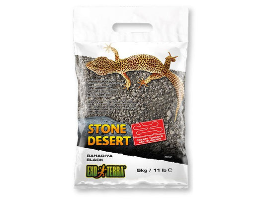 EXO TERR BLACK STONE DESERT SUBSTRATE5KG