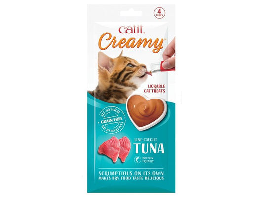 Catit Creamy Treats Tuna 4pk