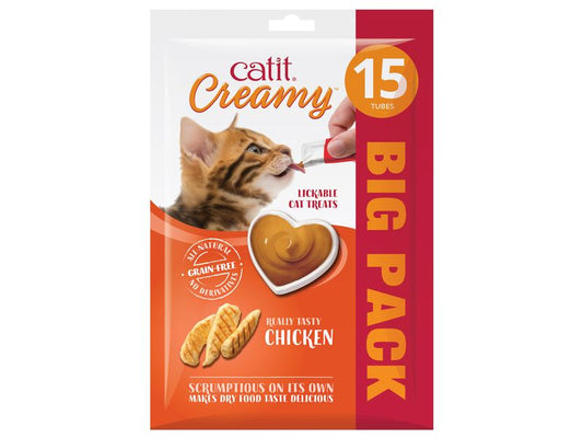 Catit Creamy Treats Chicken 15pk