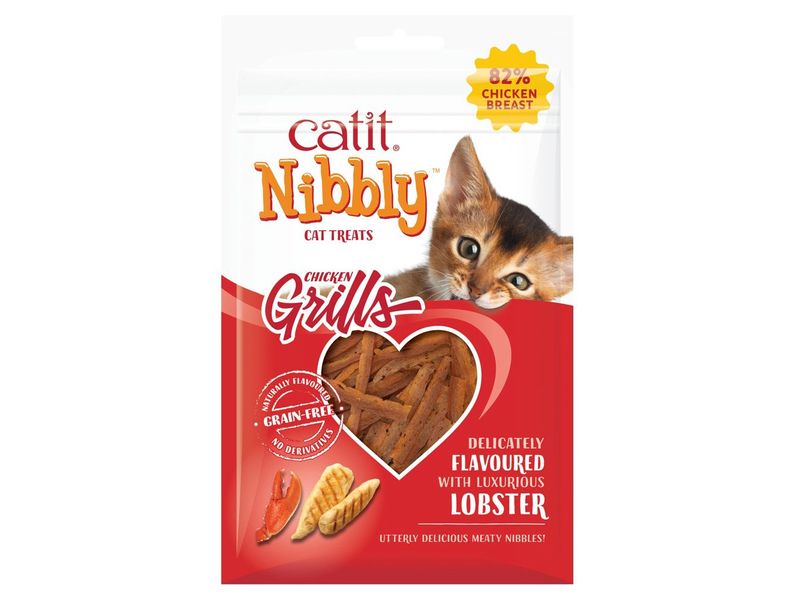CATIT NIBBLY GRILLS CHICKEN&LOBSTER 30G
