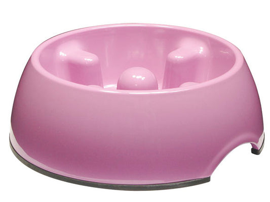DogIt Anti Gulp Bowl Pink 300ml