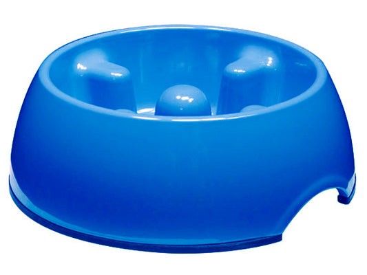 DogIt Anti Gulp Bowl Blue 300ml