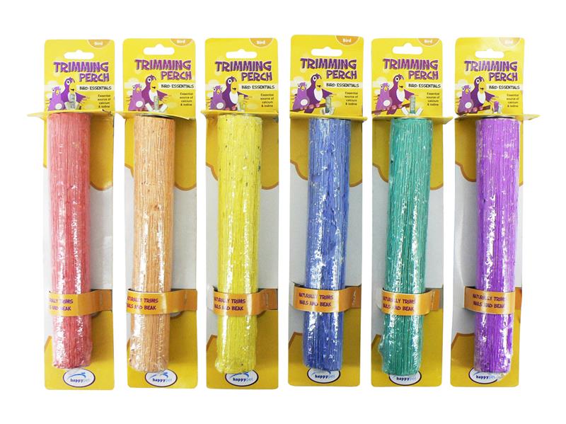 BIRD TRIMMING PERCH 10" ASSTD