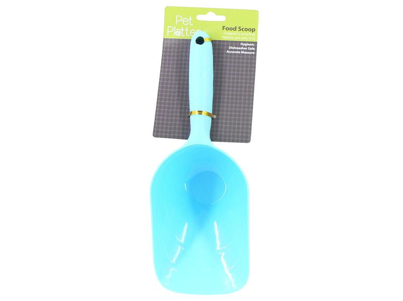 PLASTIC FOOD SCOOP 30CM MIXED COLOURS