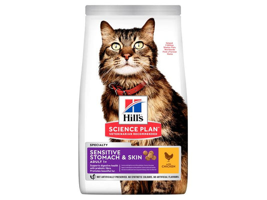 Hill's Science Plan Cat Adult Sensitive Stomach & Skin 1.5kg