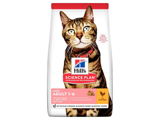 Hill's Science Plan Cat Adult Light Chicken 3kg