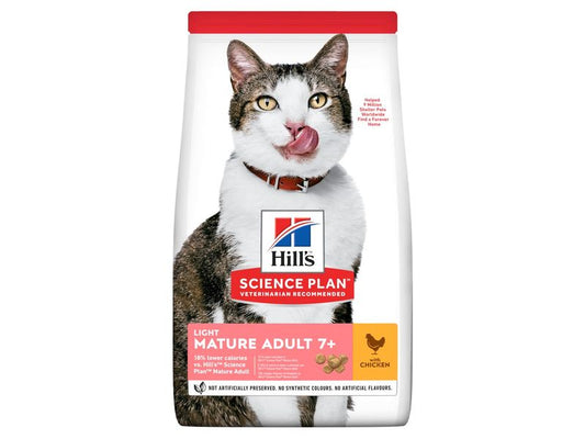 Hill's Science Plan Cat Mature Light Chicken 1.5kg