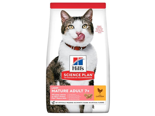 Hill's Science Plan Cat Mature Light Chicken 7kg