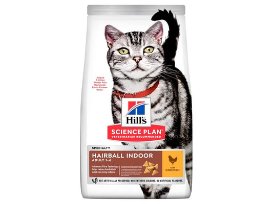 Hill's Science Plan Cat Adult Hairball & Indoor 7kg
