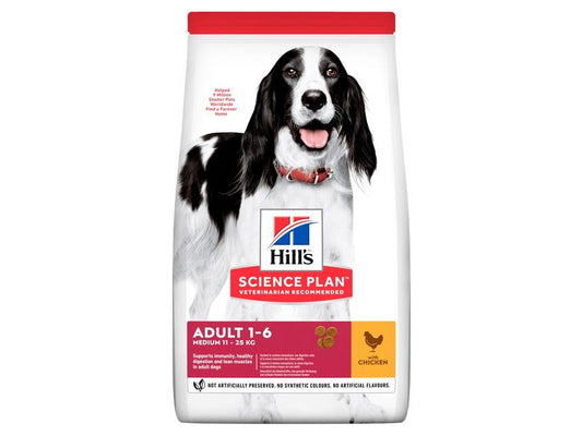 Hill's Science Plan Adult Medium Chicken 14kg