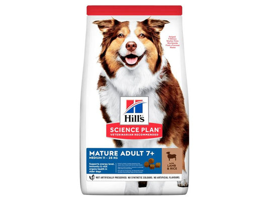 Hill's Science Plan Mature Medium Lamb 14kg