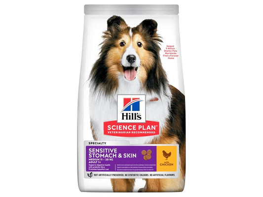 Hill's Science Plan Sensitive Stomach & Skin Chicken 14kg