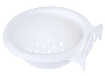 HATCHWELL CANARY NEST PAN WHITE
