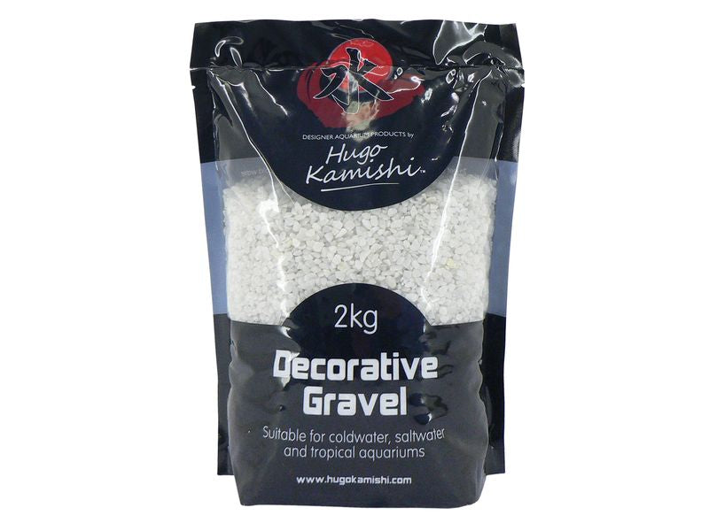 HUGO 2KG MARBLE WHITE GRAVEL 2-4MM