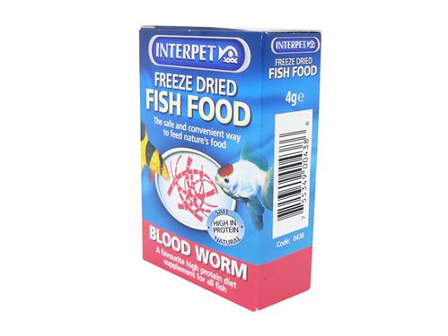 Interpet Freezedried Bloodwarm 4g