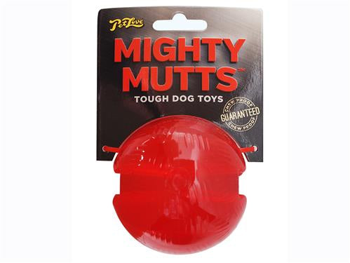 MIGHTY MUTTS RUBBER BALL MEDIUM