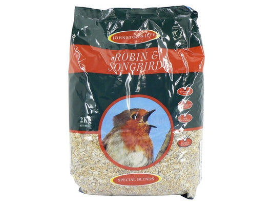 J&J Robin & Songbird with Mealworm Mix 2kg