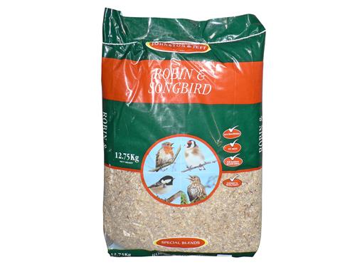 J&J Robin & Songbird with Mealworm Mix 12.75kg