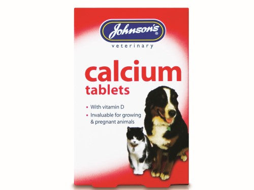 Johnson's Vet Calcium & Vitamin D Tablets 40pk