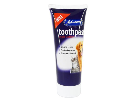 JV BEEF TOOTHPASTE 50G TUBE DOG & CAT
