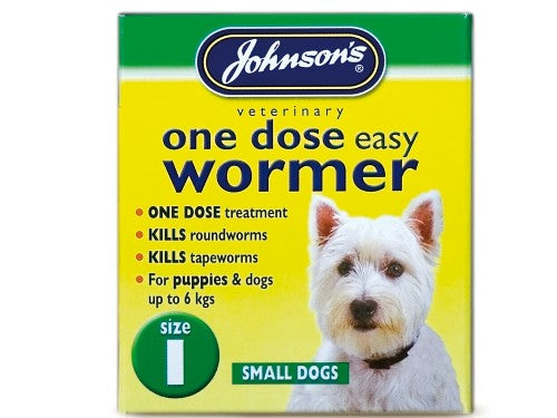 Johnson's Vet Easy One Dose Wormer Size 1