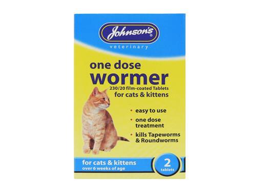Johnson's Vet Cat Easy One Dose Wormer