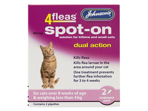 *NI VM JV 4 FLEA SPOT-ON KITTEN