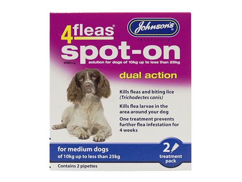 *NI VM JV 4 FLEA SPOT-ON MED DOG