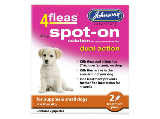 *NI VM JV4FLEAS SPOT ON PUPPY