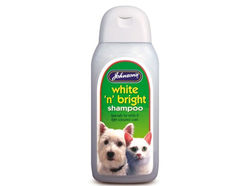 Johnson's Vet White 'N' Bright Shampoo 200ml