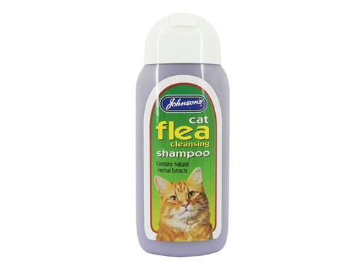 Johnson's Vet Cat Flea Cleaning Shampoo 200ml