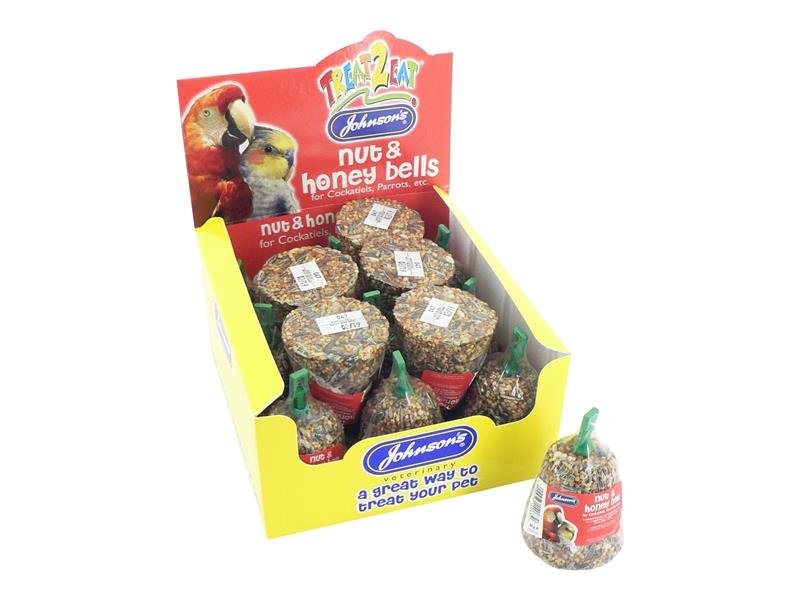 JV COCKATIEL & PARROT NUT+HONEY BELL