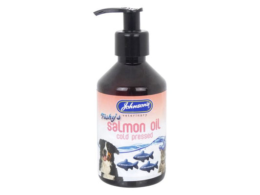 Johnson's Vet Fishy's Salmon Oil Pump 250ml