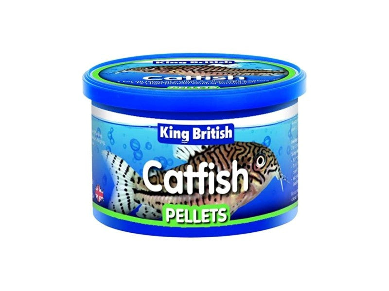 King British Catfish Pallets 60g – Seth's Little Zoo