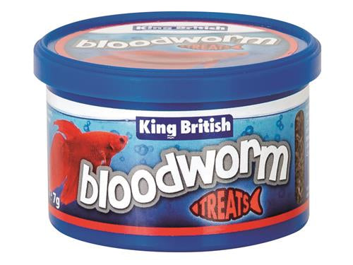 King British Bloodworm Treats 7g