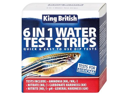 TEMP N/A KB TEST STRIP 6 IN 1 25 TESTS