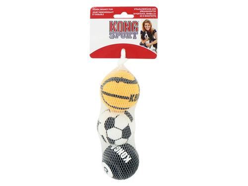 Kong Sports Ball Medium 3pk