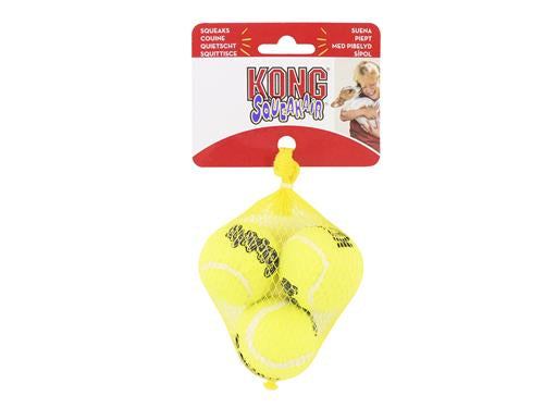 Kong Air Squeaker Tennis Balls Small 3pk