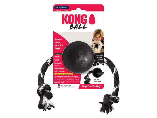 Kong Extreme Ball with Rope Large