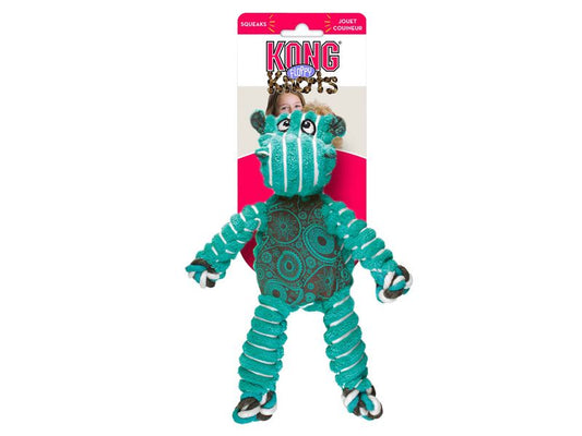 Kong Floppy Knots Hippo Medium