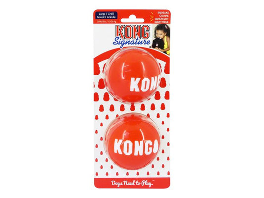 Kong Signature Balls Large 2pk