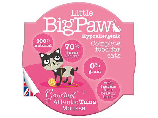 BIG PAW GOURMET TUNA MOUSSE CAT 85G
