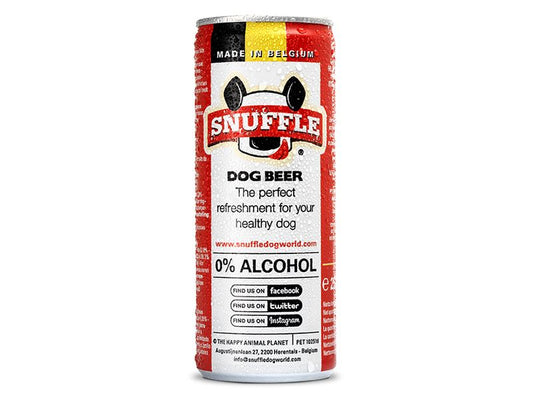 SNUFFLE DOG BEER CAN 250ML