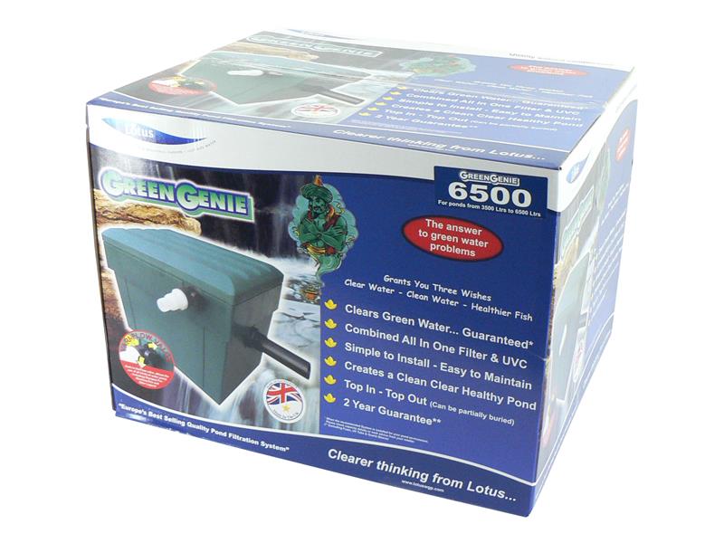 GREEN GENIE 6500 FILTER +18W UV