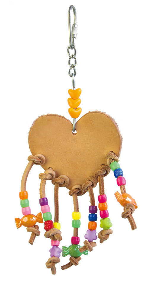 Leather Heart Toy