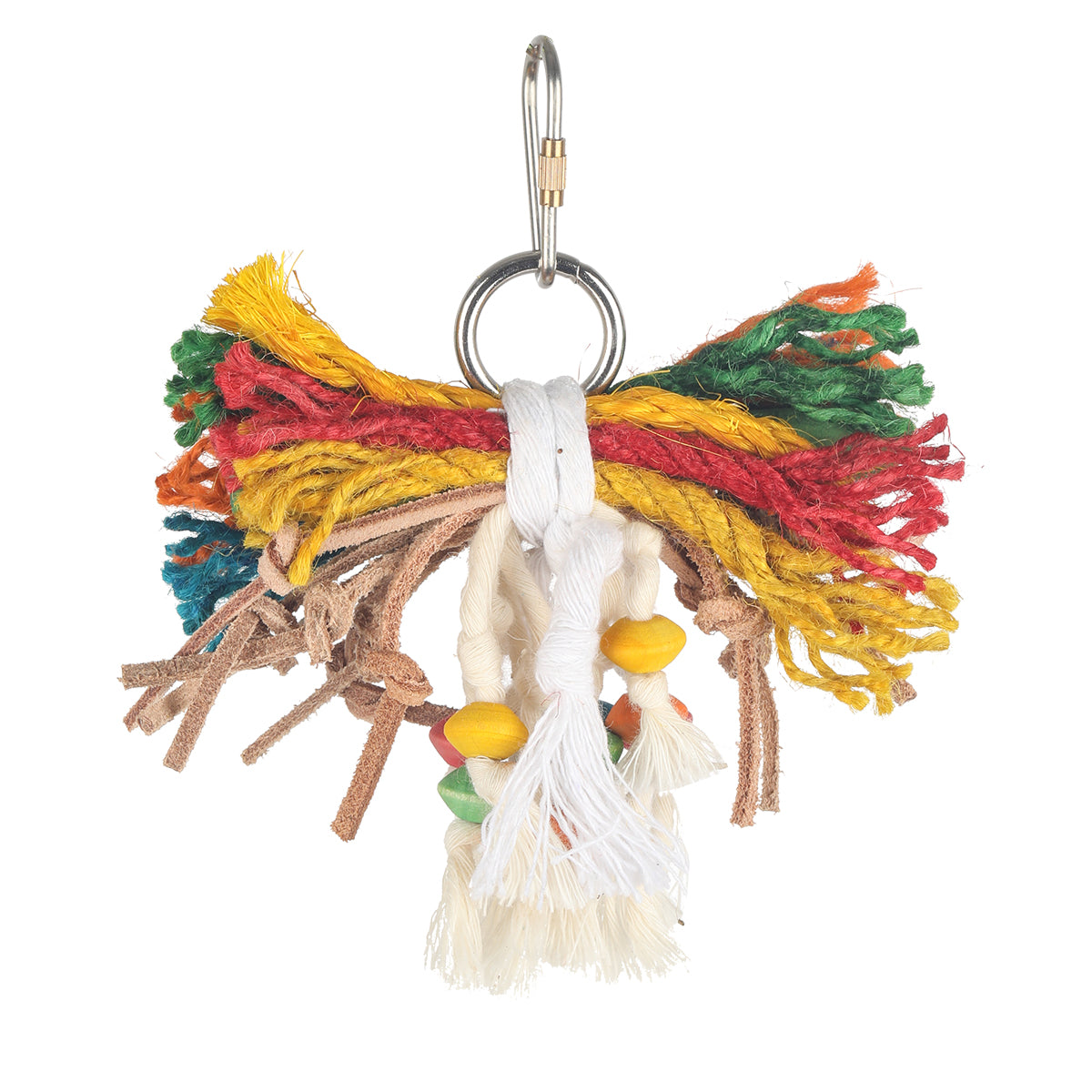 Leather & Rope Kabob Toy