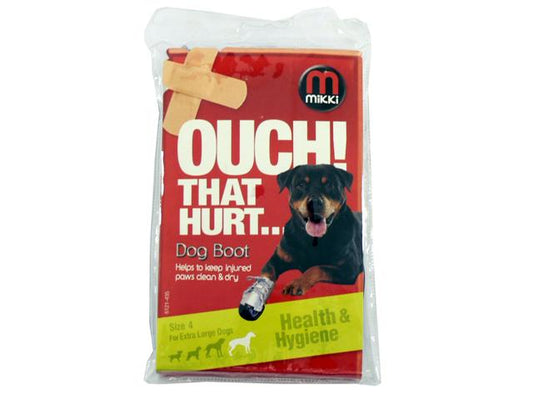 MIKKI DOG BOOT SIZE 4