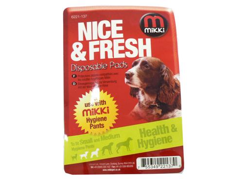 MIKKI HYGIENE DISPOSABLE PADS SMALL-MED