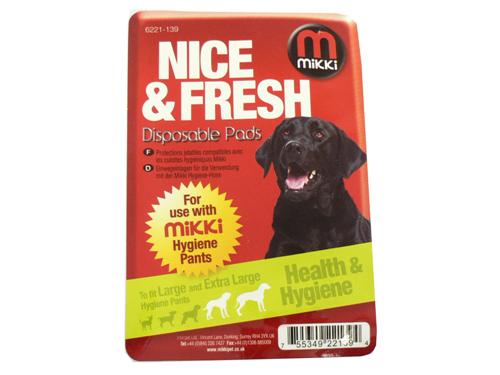 MIKKI HYGIENE DISPOSABLE PADS LRG-XLRG
